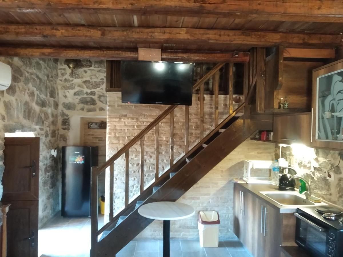 Panos Stone Tower Villa Paliros Екстериор снимка