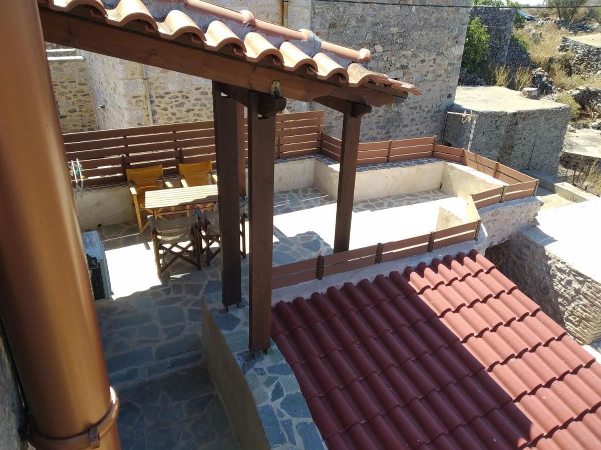 Panos Stone Tower Villa Paliros Екстериор снимка