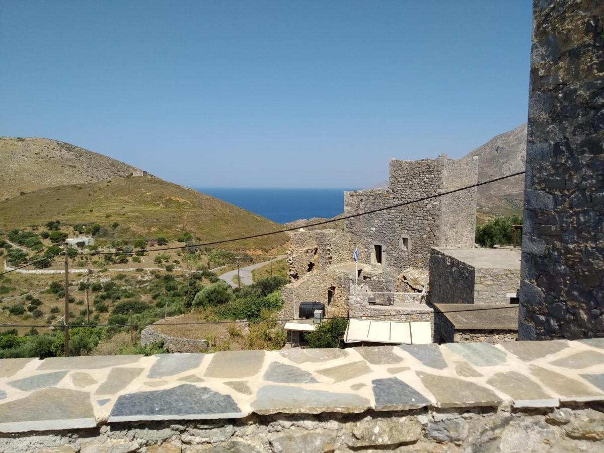 Panos Stone Tower Villa Paliros Екстериор снимка